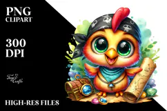 Vibrant Baby Rooster PNG Product Image 2