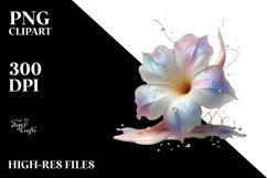 Glossy Morning Glory PNG Product Image 3