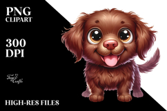 Cartoon Chesapeake Bay Retriever PNG Product Image 2