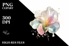 Glossy Sweet Pea, Transparent PNG Product Image 3