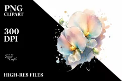 Glossy Sweet Pea, Transparent PNG Product Image 3