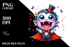Funny Tiny Vampire with Cape Product Image 2
