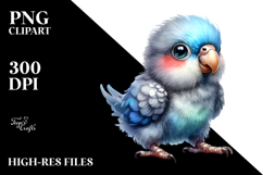 Cute Baby Parrot, Transparent PNG Product Image 2