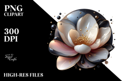 Abstract Magnolia PNG Product Image 2