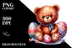 Smiling Old Plush Bear, Transparent PNG Product Image 2
