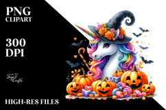 Vibrant Halloween Unicorn Product Image 2