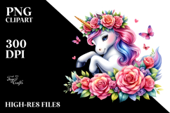 Whimsical Dancing Unicorn PNG Product Image 2