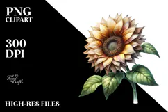 Sunflower Made of , Transparent PNG Product Image 2
