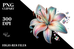 Detailed Lily Diamonds,High-Res PNG Product Image 2