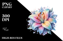 Detailed Lily Diamonds,High-Res PNG Product Image 2