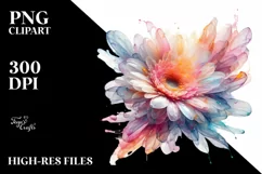 Vibrant Gerbera Flower, Transparent PNG Product Image 1