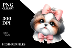 Happy Shih Tzu, Transparent PNG Product Image 2