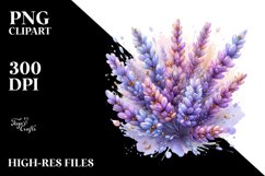 Glossy Lavender Made of , PNG Product Image 3