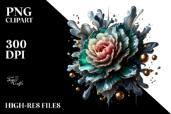 Abstract y Carnation PNG Product Image 2
