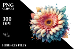 Transparent Gerbera PNG Product Image 2