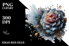 Abstract Carnation PNG Product Image 2