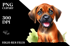 Cute Ridgeback Baby Cartoon Product Image 2