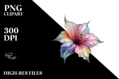 Glossy Petunia with -Like Material PNG Product Image 3