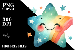 Smiling Star, Transparent PNG Product Image 2