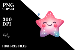 Smiling Star, Transparent PNG Product Image 2
