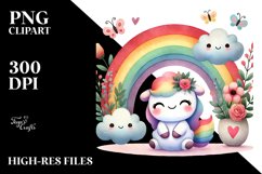 Cute Rainbow PNG Product Image 2