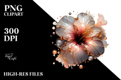 Abstract Hibiscus PNG Product Image 2
