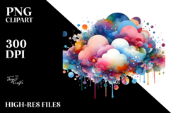 Colorful Vibrant Cloud Product Image 2