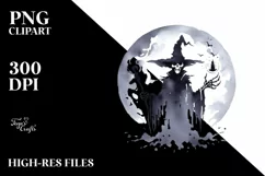 Simple Halloween Clipart | Necromancer | Costume Product Image 3