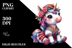 Colorful Baby in Folk Dancer Costume Product Image 3