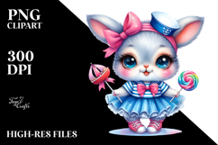 Crazy Baby Rabbit Sailor PNG Product Image 2