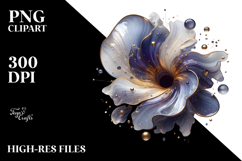 Abstract Iris PNG Product Image 2