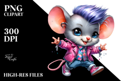 Cute Baby Mouse Dancing PNG Product Image 2
