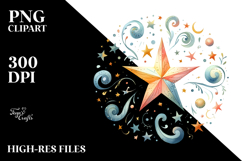 Whimsical Star, Transparent PNG Product Image 2