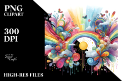 Vibrant Rainbow Clipart Product Image 2