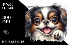 Cute Crazy Funny Japanese Chin Smiling Product Image 1