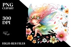 Colorful Fairy Wind Clipart Product Image 3