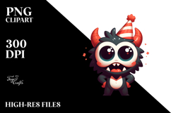 Ridiculously Cute Monster PNG Product Image 2