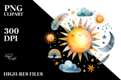 Simple Sun, Transparent PNG Product Image 2