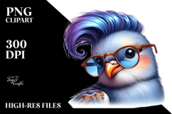 Cute Baby Dove Watercolor PNG Product Image 2