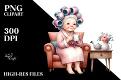 Watercolor Character, Sofa Mug | Clipart Product Image 3