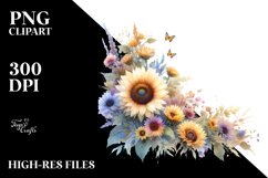 Vibrant Sunflower PNG Product Image 1