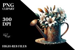 Abstract Details with Large Lily Product Image 3
