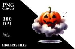 Funny Vampire Watercolor PNG Product Image 2