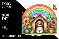 Watercolor Dog House | Clipart Product Image 2