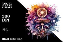 Vibrant Celestial Mushroom Product Image 2