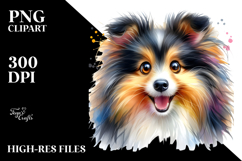 Creative Baby Shetland Sheepdog PNG Product Image 2
