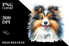 Creative Baby Shetland Sheepdog PNG Product Image 2