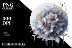 Abstract y Lobelia PNG Product Image 2