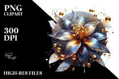 Abstract Lobelia PNG Product Image 2