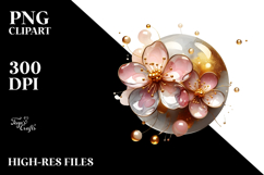 Abstract Cherry Blossom PNG Product Image 2